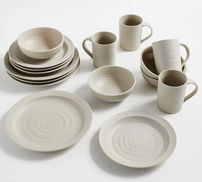 Farmstead Stoneware 16-Piece Dinnerware Set