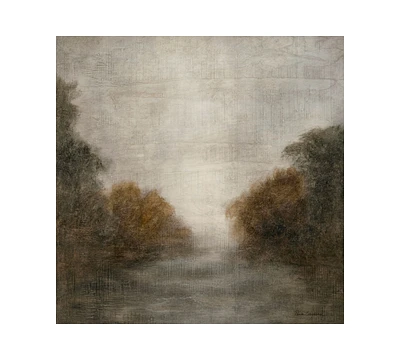 Meditative Horizon Canvas Wall Art