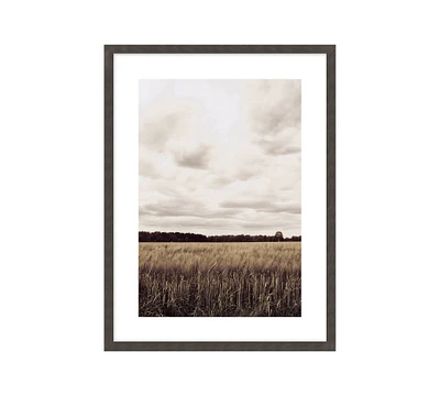 Sepia Wheatland Print Wall Art