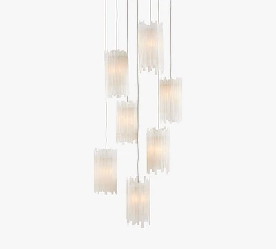 Nova 7-Light Glass Pendant (13")