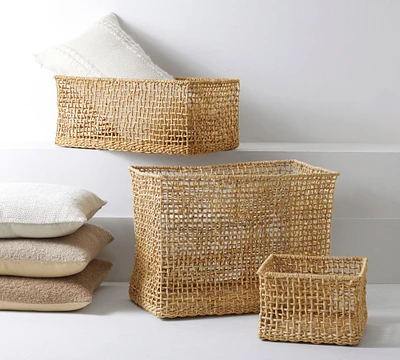 Asha Handwoven Utility Baskets