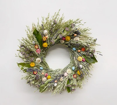 Dried Sweet Spring Nesting Wreaths