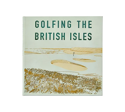 Golfing The British Isles Leather-Bound Book