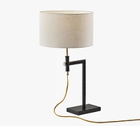 Weldon Metal Adjustable Table Lamp (24"-28")