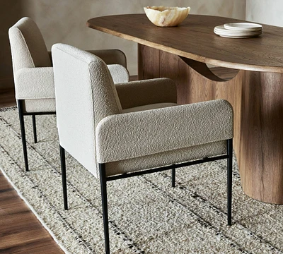 Eden Upholstered Dining Armchair