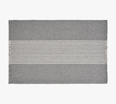 Striped Handwoven Cotton Placemats - Set of 4