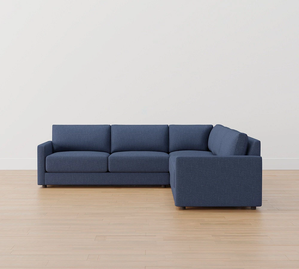 Cove 3-Piece L-Shaped Sectional (107")