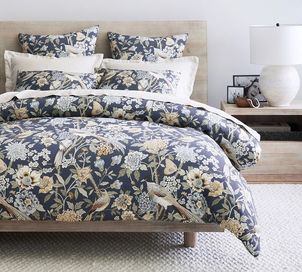 Bloom Floral Sateen Duvet Cover