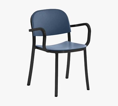 Emeco Metal Stacking Dining Armchair