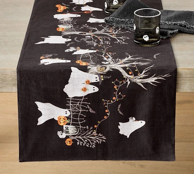 Scary Squad Organic Cotton Table Runner