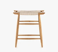 Pippa Wicker Outdoor Stool