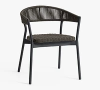 Elmore Metal & Rope Outdoor Dining Chair