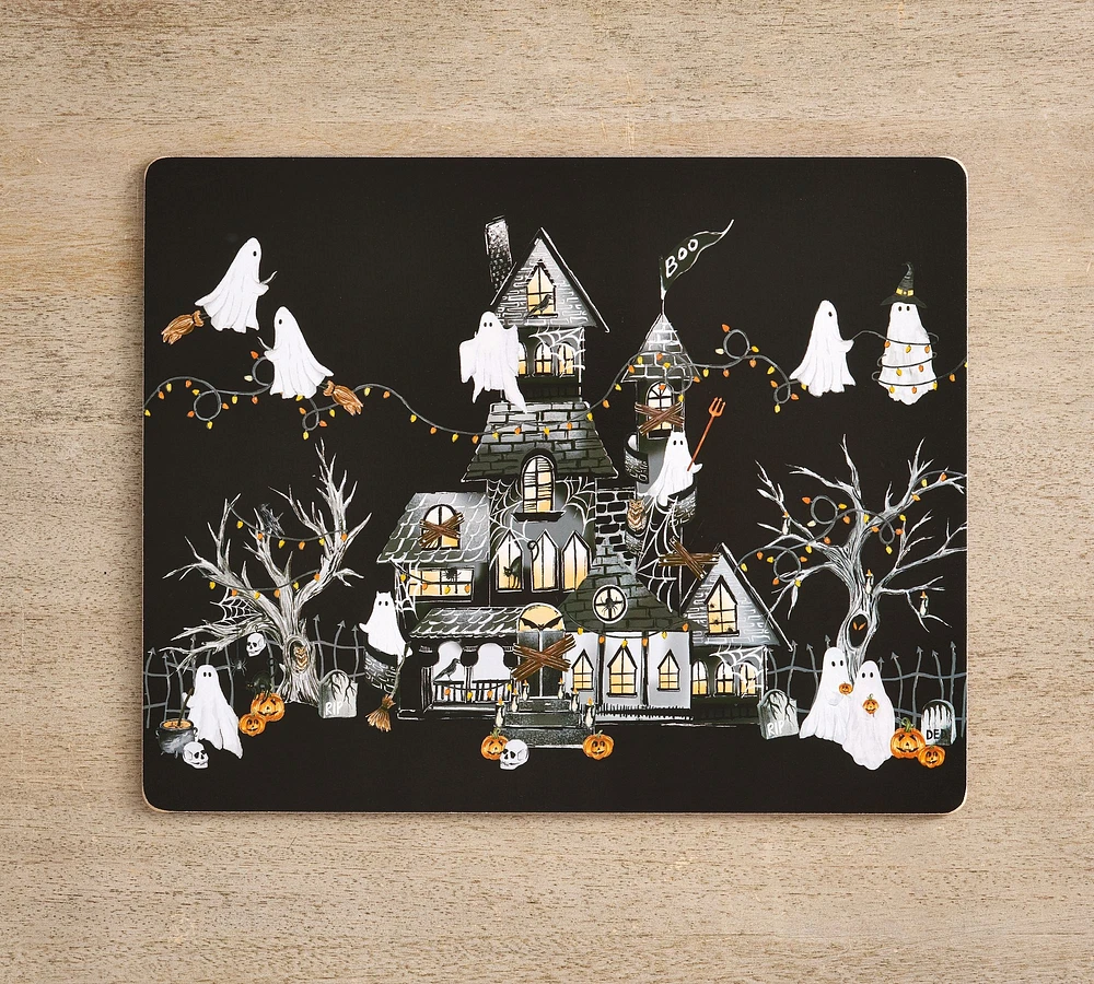 Scary Squad Cork Placemats - Set of 4