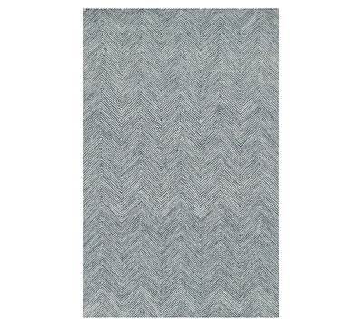 Open Box: Iweala Handcrafted Chevron Rug