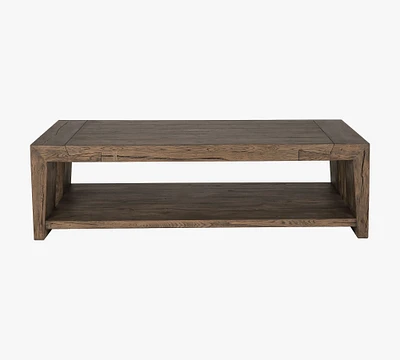 Travis Rectangular Reclaimed Wood Coffee Table (60")