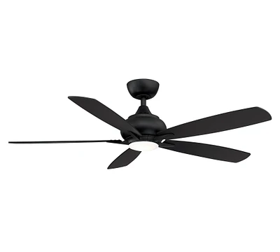 Doren Ceiling Fan With LED Light Kit (52")