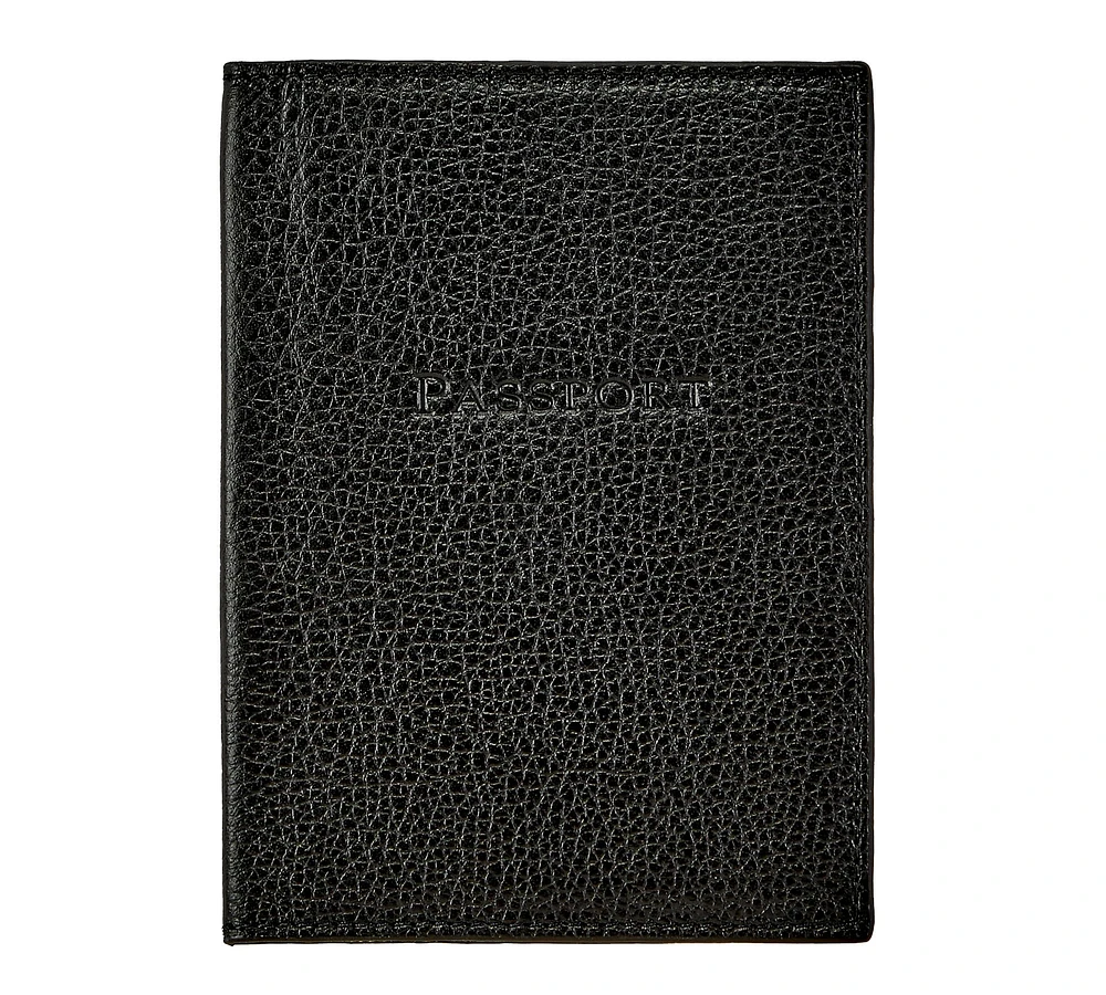 Emery Leather Passport Cover