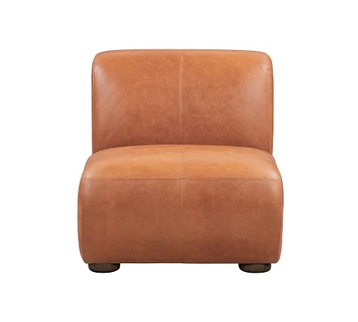 Camila Leather Accent Chair