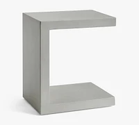 Pomona Concrete Outdoor C-Table (17")