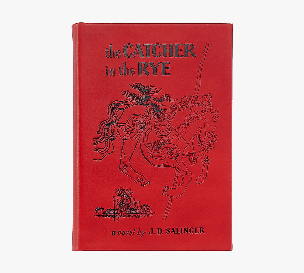 The Catcher In The Rye by J.D. Salinger Leather-Bound Book