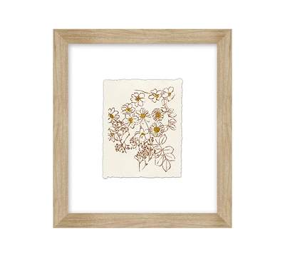 Wildflowers in Rouge Print Wall Art