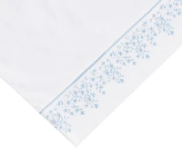 Kollin Cotton Percale Embroidered Pillowcase - Set of 2