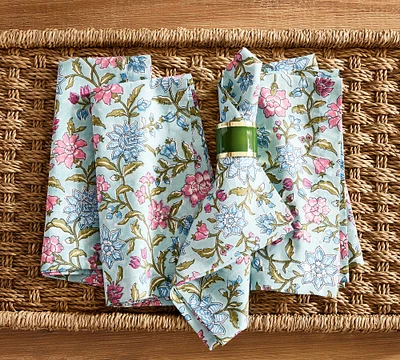 Kourtney Floral Cotton Napkins - Set of 4