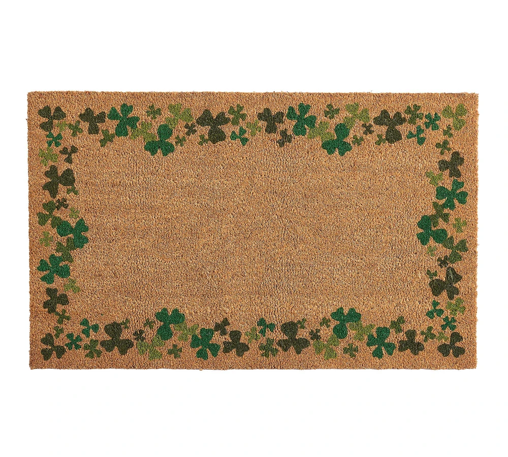 Four Leaf Clover Doormat