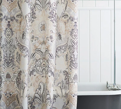 Celeste Cotton Shower Curtain