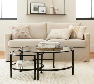 Tanner Round Nesting Coffee Table