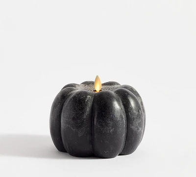 Premium Flickering Flameless Wax Pumpkin Candle