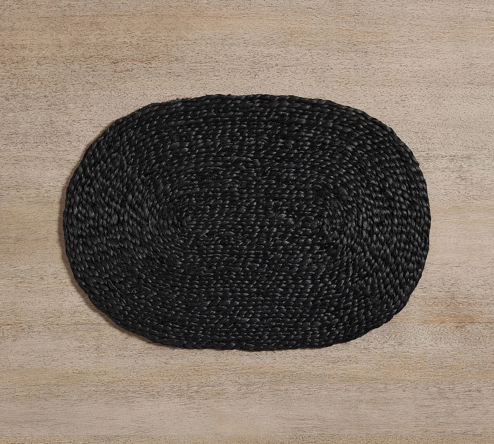 Mori Oval Coil Handwoven Jute Placemats