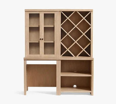 Modern Farmhouse Wine Storage (68")