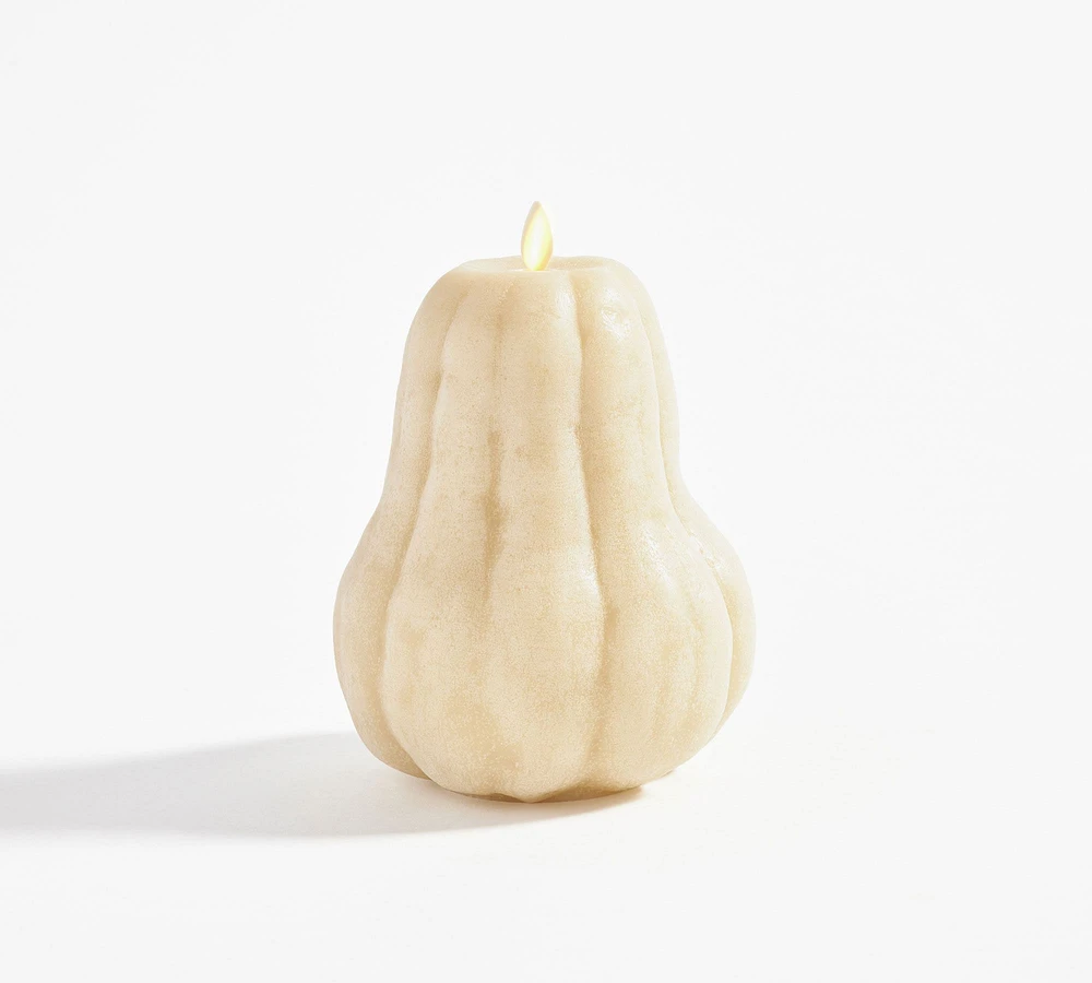 Premium Flickering Flameless Wax Pumpkin Candle