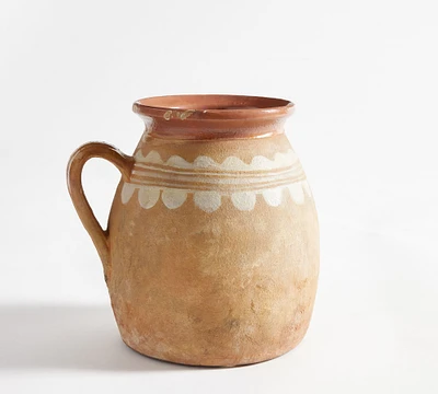 Fairfax Handcrafted Terracotta Jug