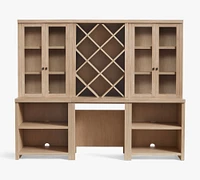 Modern Farmhouse 102" Wine Storage