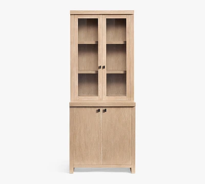 Modern Farmhouse Hutch with Cabinet (34")