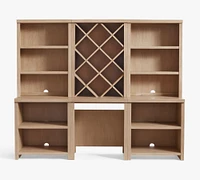 Modern Farmhouse 102" Wine Storage