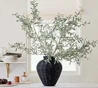 Faux Fading Olive Branch