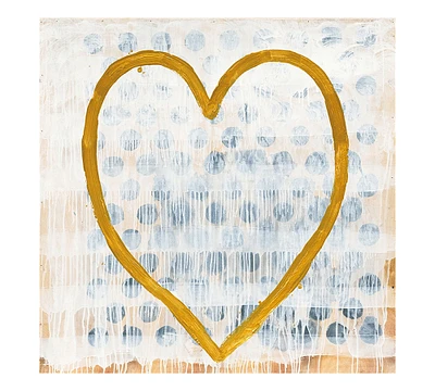 Heart Of Gold Wall Art