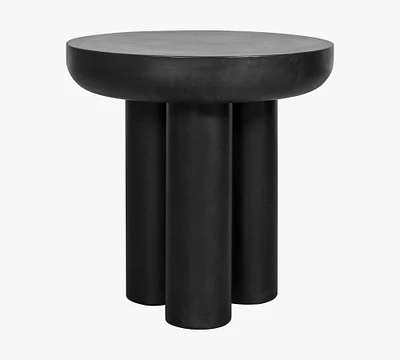 Alina Round Concrete Side Table