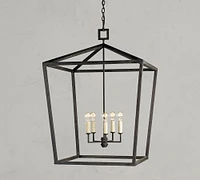 Tampa Iron Lantern Pendant (32")