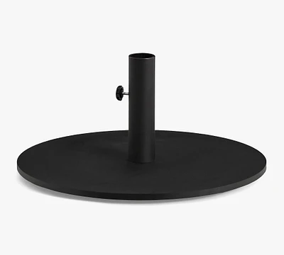 Flat Steel Umbrella Base, 77 lbs