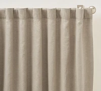 Open Box: Custom Belgian Flax Linen Blackout Curtain