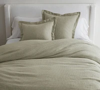 Open Box: Belgian Flax Linen Waffle Duvet Cover