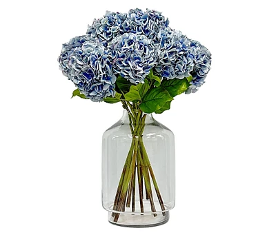 Faux Hydrangea Dozen Stems - Set of 12