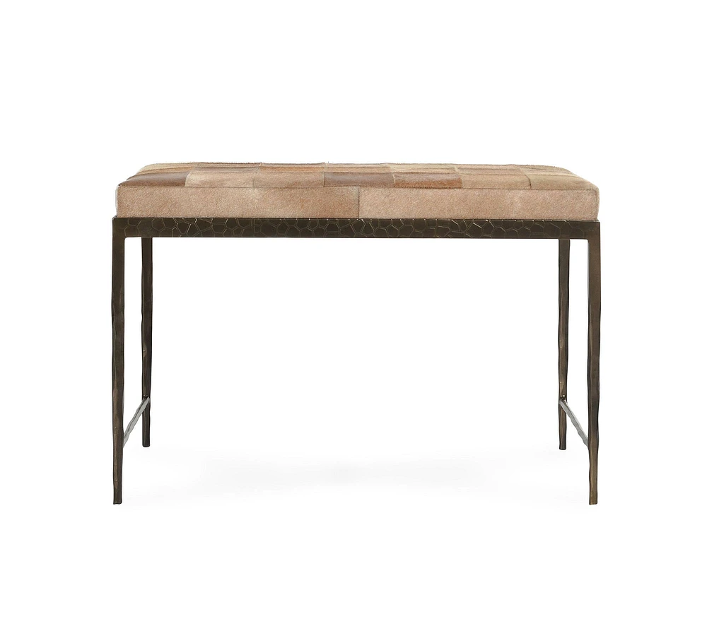 Veka Hair-On-Hide Bench (28")