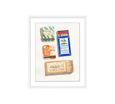 Matches Framed Print