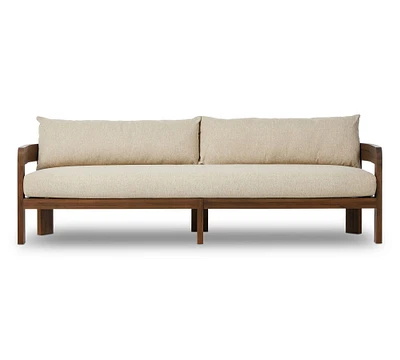 Matteo Teak Outdoor Sofa (96"W)