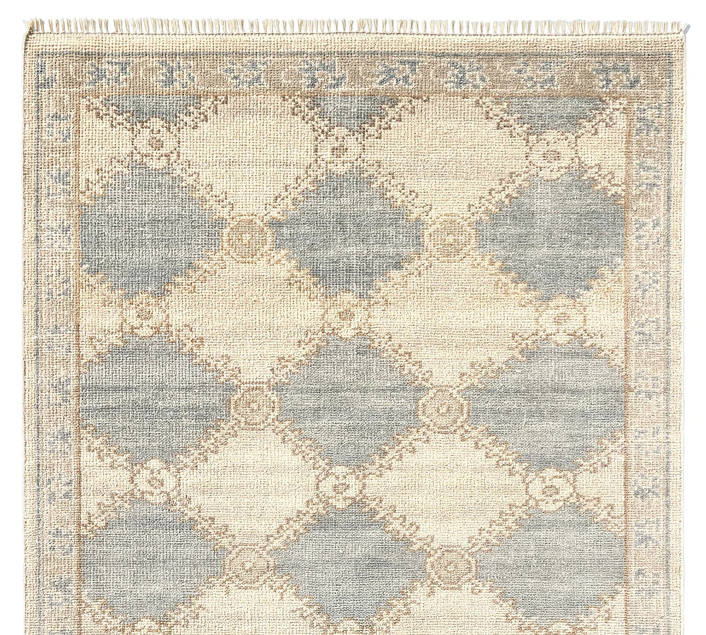 Montclair Hand-Knotted Rug Swatch - Free Returns Within 30 Days